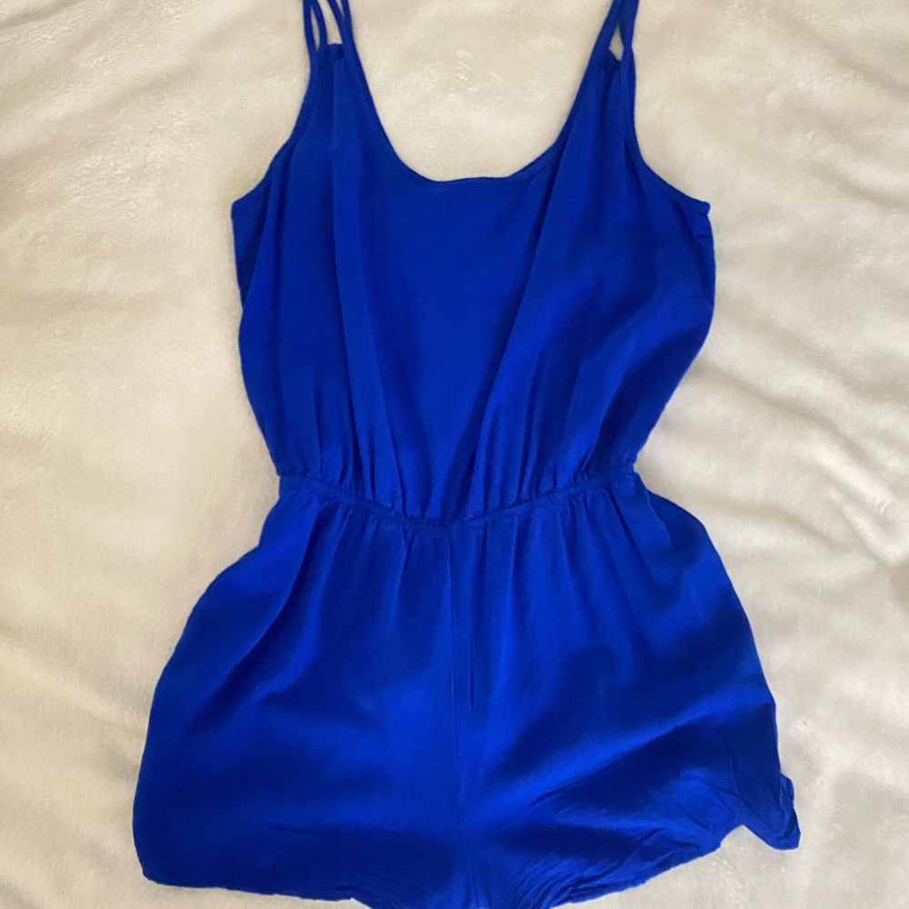Forever21 Royal Blue Romper